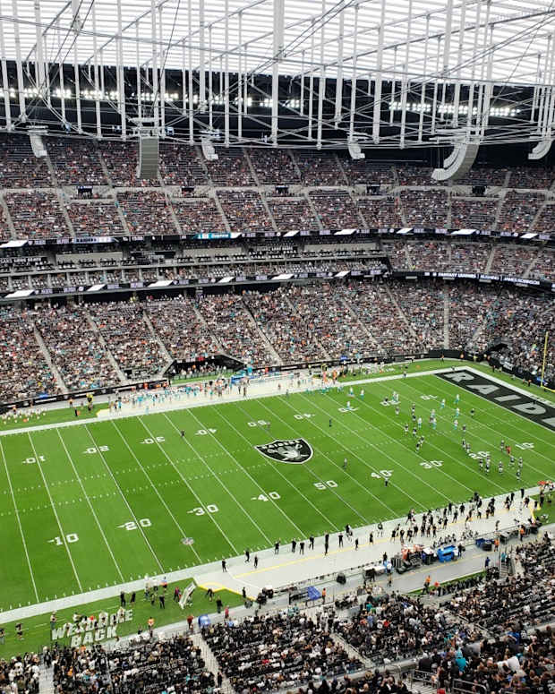 Allegiant Stadium October 10, 2021